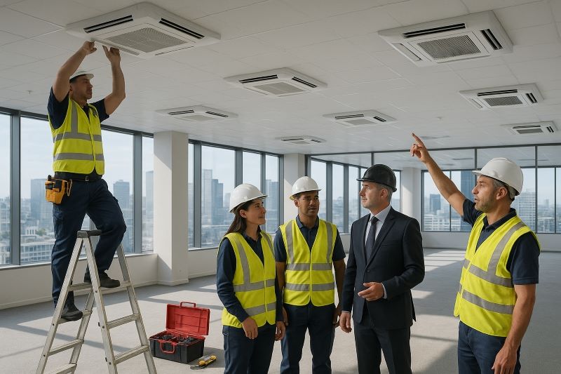 Installation of VRV/VRF Systems